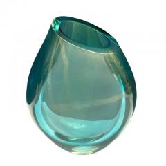 Artisan Murano Sommerso Glass Vase with Avventurina - 3723629