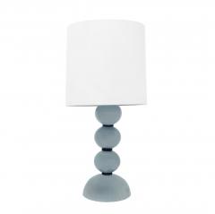 Artisan Pair of Hand Blown Lattimo Glass Table Lamps - 4206909