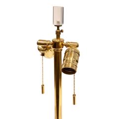 Artisan Pair of Large Lucite Block Table Lamps 1970s - 3426585