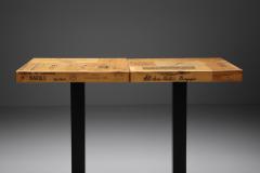 Artisan Tables Hautes Travail Belge Early 2000s - 2886214