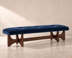 Artisanal Bench Series 72 in Dark Walnut by Stamford Modern - 4824567