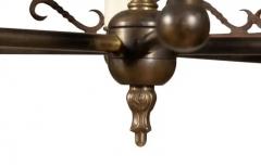 Arts And Crafts Wrought Iron Chandelier - 4141860