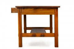 Arts Crafts Antique L J G Stickley Oak Library Table no 531 - 4502573