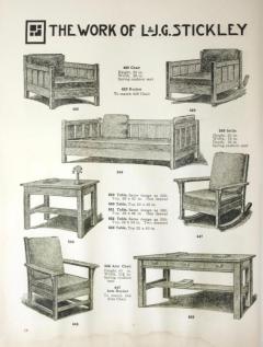 Arts Crafts Antique L J G Stickley Oak Library Table no 531 - 4502578