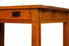 Arts Crafts Antique L J G Stickley Oak Library Table no 531 - 4502582