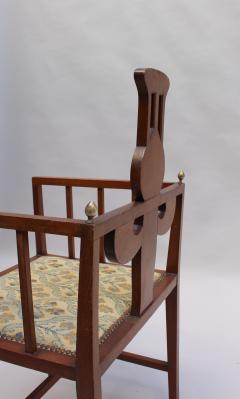 Arts Crafts Armchair by G M Ellwood Made by J S Henry - 590614