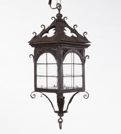 Arts Crafts Cloverleaf Hanging Lantern - 4559814