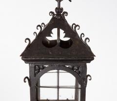 Arts Crafts Cloverleaf Hanging Lantern - 4559816
