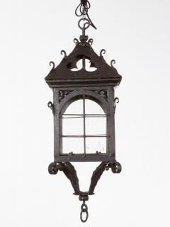 Arts Crafts Cloverleaf Hanging Lantern - 4559820