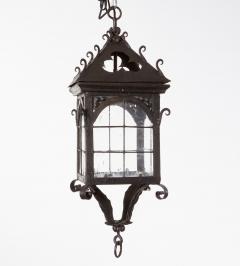Arts Crafts Cloverleaf Hanging Lantern - 4559822