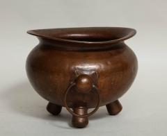 Arts Crafts Hammered Copper Vessel - 622002