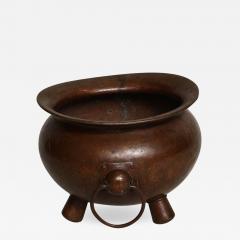 Arts Crafts Hammered Copper Vessel - 624012