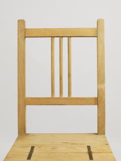 Arts Crafts Metamorphic Library Steps Folding Ladder Chair Vienna 1900s - 4281905