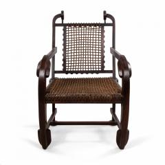 Arts Crafts Oak Arm Chair - 1402709