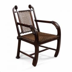 Arts Crafts Oak Arm Chair - 1402710