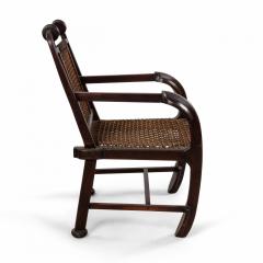 Arts Crafts Oak Arm Chair - 1402711