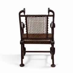 Arts Crafts Oak Arm Chair - 1402715