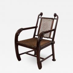 Arts Crafts Oak Arm Chair - 1407836