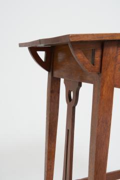 Arts Crafts Oak Side Table - 3814089