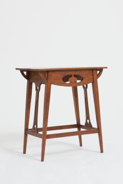 Arts Crafts Oak Side Table - 3814096