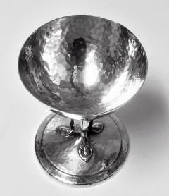 Arts Crafts Sterling Silver Bowl 1909 John Round - 1055584