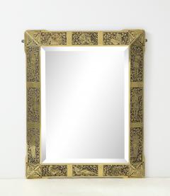 Arts and Crafts Brass Mirror - 2242600