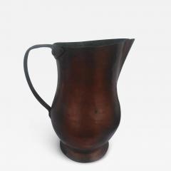 Arts and Crafts Period Hammered Copper Jug - 3732992