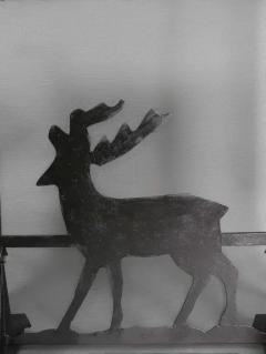 Arts and Crafts Wrought Iron Fireplace Screen - 4129428