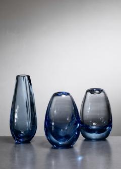 Arttu Brummer Arttu Brummer three glass vases - 4774821