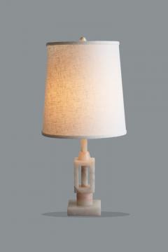 Arturo Pani Arturo Pani style onyx marble table lamp - 2463791