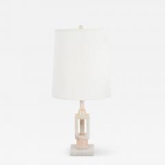 Arturo Pani Arturo Pani style onyx marble table lamp - 2467440