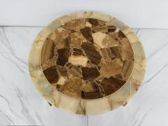 Arturo Pani Mid Century Onyx Coffee Table by Arturo Pani Mullers Of Mexico 1960s - 4721114