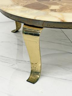 Arturo Pani Mid Century Onyx Coffee Table by Arturo Pani Mullers Of Mexico 1960s - 4721119
