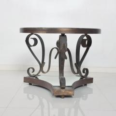 Arturo Pani Midcentury Mexican Modernist ARTURO PANI Bronze Iron Side Tables - 1272216