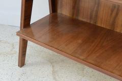 Arturo Reverso Italian Modern Walnut Birch and Mahogany Cabinet or Bookcase Arturo Reverso - 4702622