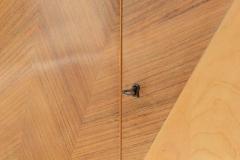 Arturo Reverso Italian Modern Walnut Birch and Mahogany Cabinet or Bookcase Arturo Reverso - 4702627
