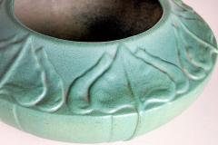 Artus Van Briggle Early Vase with Leaf Decoration - 4233185
