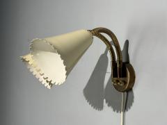 Arvid B hlmarks Adjustable Wall Light Brass Lacquered Metal Sweden 1940s - 4492388