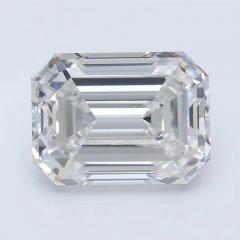 As Grown 4 05 Carat Emerald Cut H Color VVS2 Clarity Loose Lab Diamond - 3618411