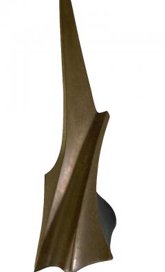 Ascending Form Abstract Bronze Sculpture - 4602197