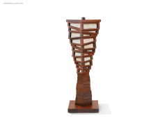 Ashoke Chhabra Prototype Cubist Table Lamp by Ashoke Chhabra 2019 - 2578236