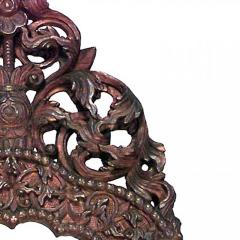 Asian Burmese Carved Snake Easel - 4171215