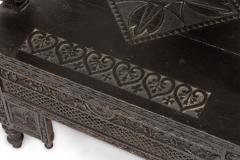 Asian Burmese Ebonized Arm Chair - 4650011