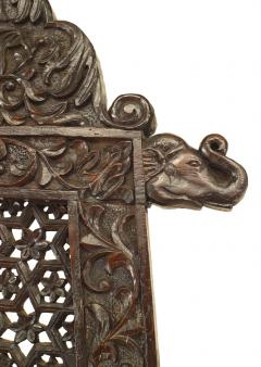 Asian Burmese Rosewood Easel - 4171114