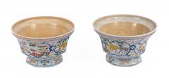 Asian Glazed Earthenware Jardinieres - 4519749