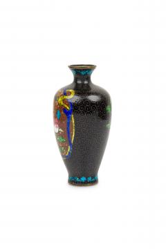 Asian Small Bronze and Enamel Painted Urn - 4670608