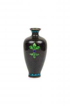 Asian Small Bronze and Enamel Painted Urn - 4670609