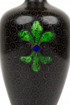 Asian Small Bronze and Enamel Painted Urn - 4670615
