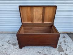 Asian Themed Carved Teak Cedar Chest - 4375858