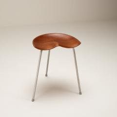 Astor Glibstrup Pair of Stools by Astor Glibstrup for Frederikssund Mobelfabrik Denmark 1960 - 2228498